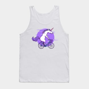 Unicorn Bicycle Tank Top